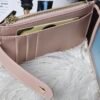 Imported Leather Card Holder Wallet with Coin Compartment and Zip. - Image 3