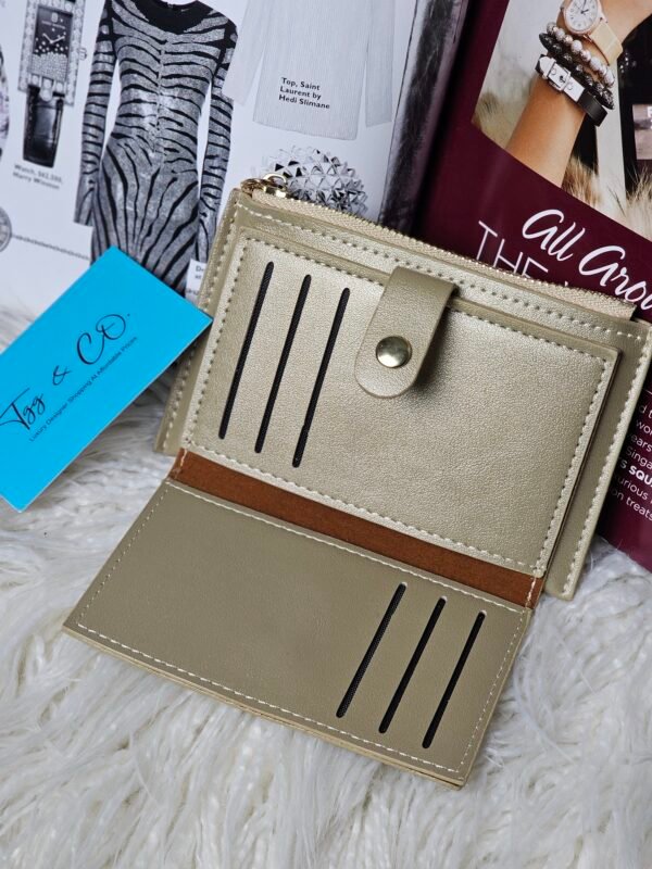 Fashion Women Wallets Leather Female Purse Mini  wallet . - Image 3