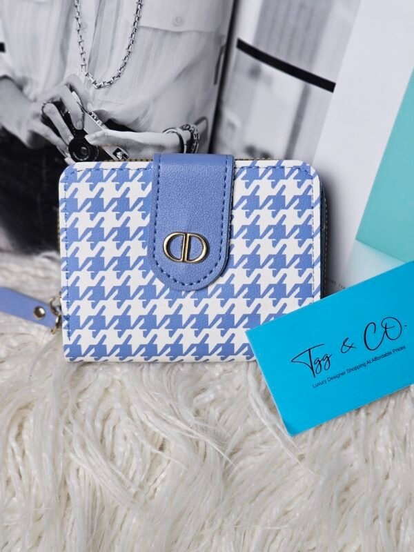 New Small Wallet Women’s Short Buckle Zipper PU Leather Multi Card wallet. - Image 6