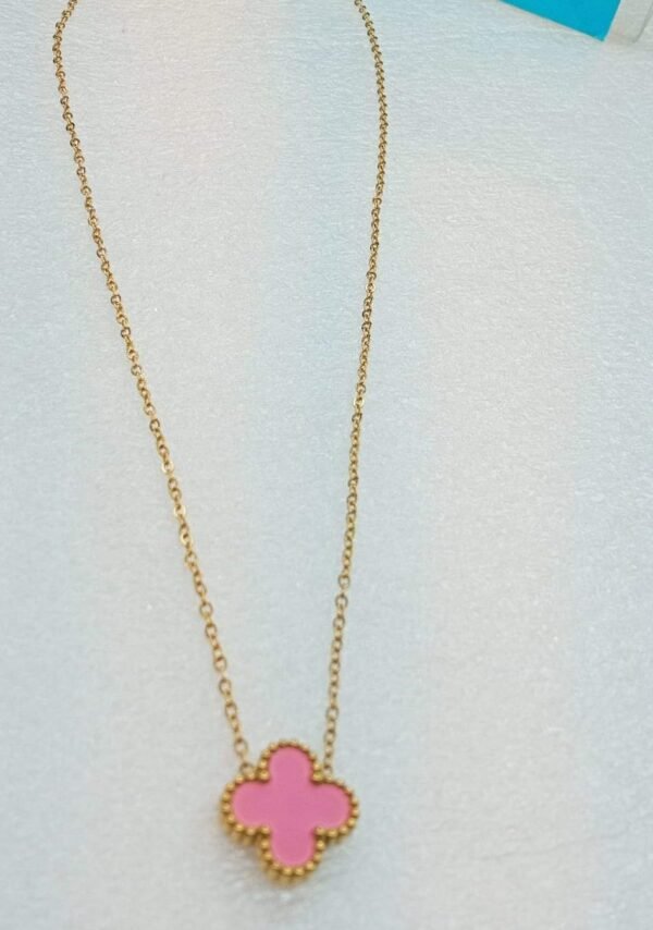 Adjustable long nacklace Ti*tanium Gold Waterproof . - Image 3