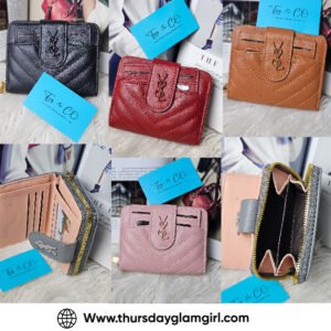 Mini imported designer multi positions wallet .
