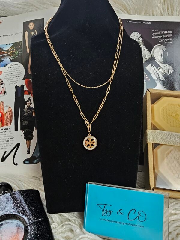 Imported designer long nackalce colour grented jewellery . - Image 4