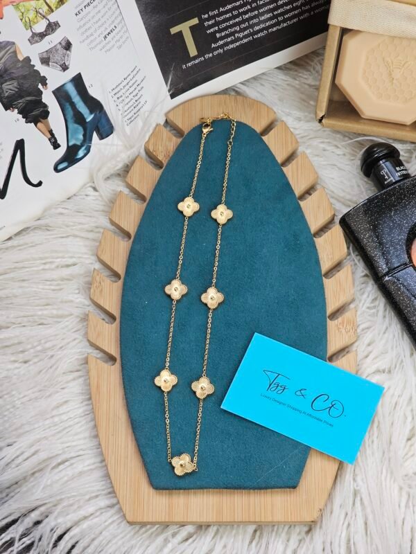 Imported designer long nackalce colour grented jewellery . - Image 9