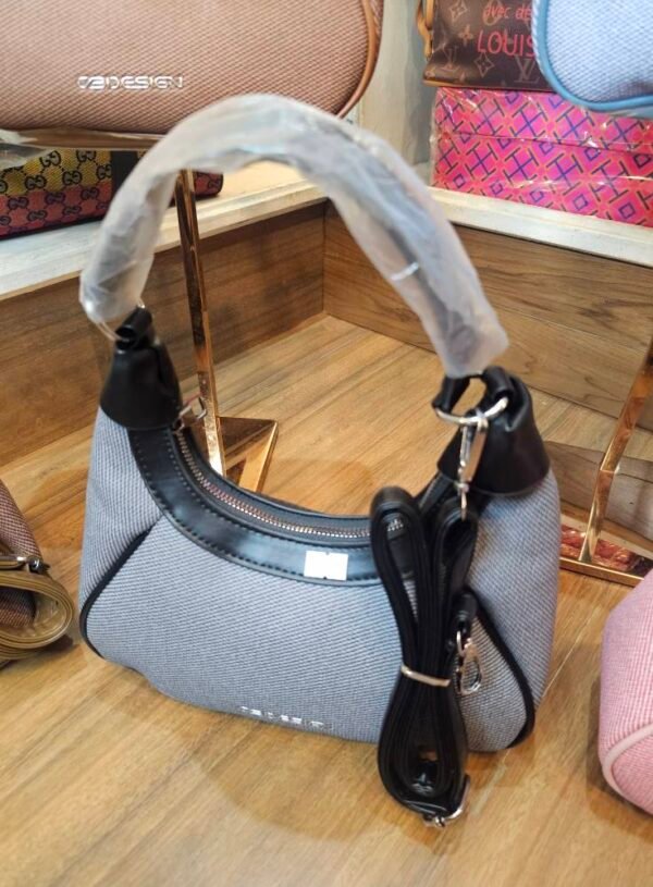 Fashionable Imported shoulder hands bag with long belt . - Image 5