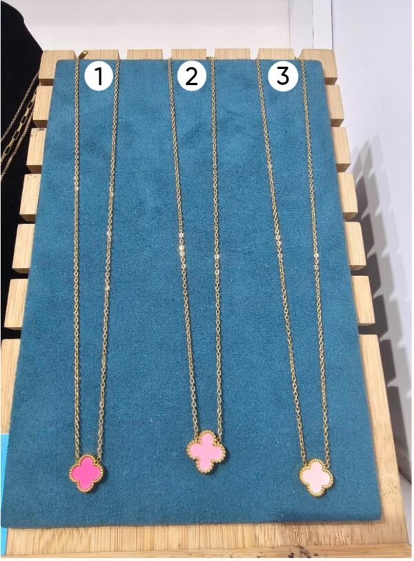 Adjustable long nacklace Ti*tanium Gold Waterproof . - Image 4