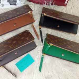 New imported long designer Monogram Adele Wallet.