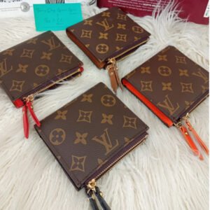 New classic pattern double zipper wallet.