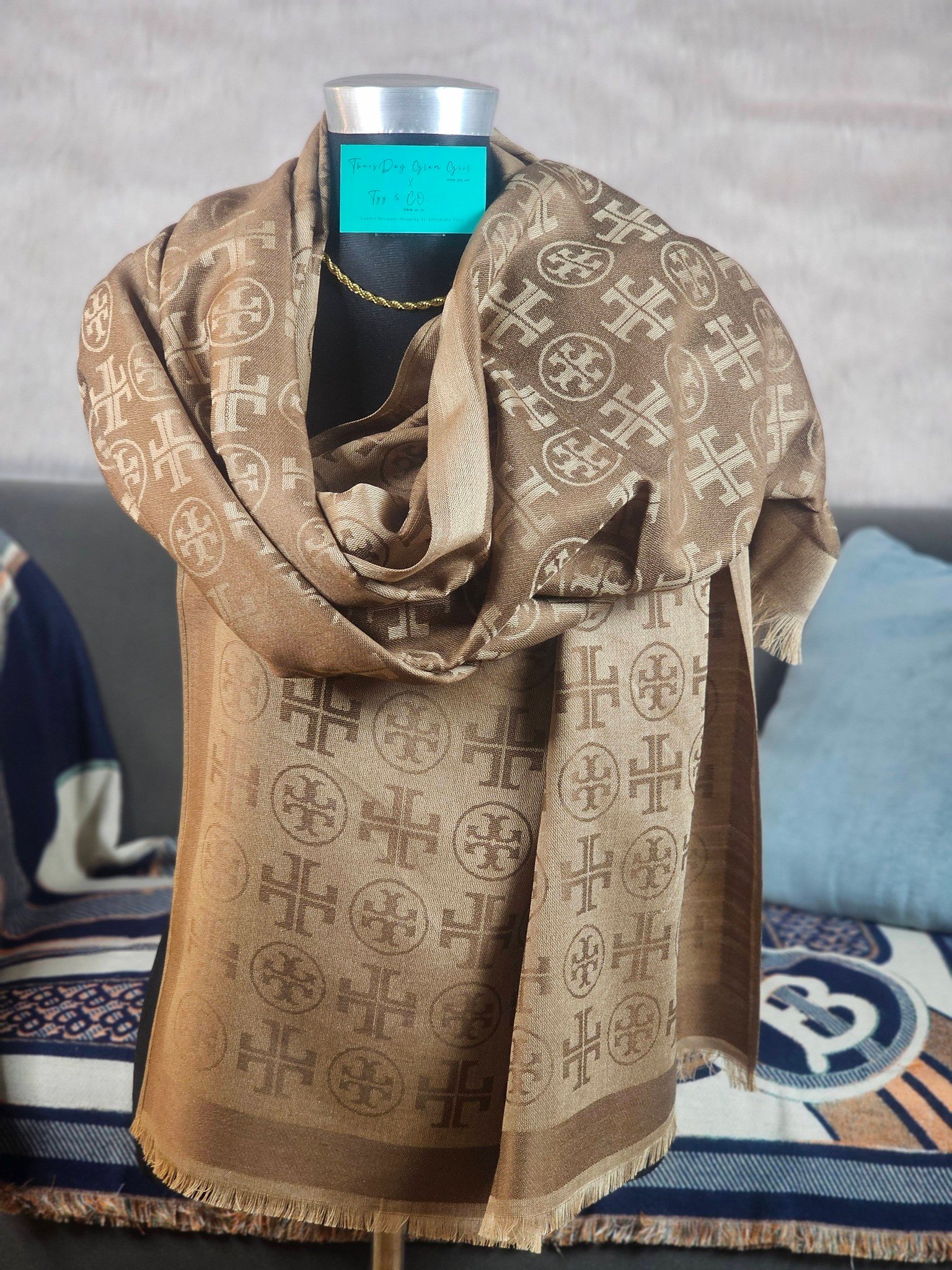 Cashmere thin summer wear for regular wear comfortable shawl. - Image 5