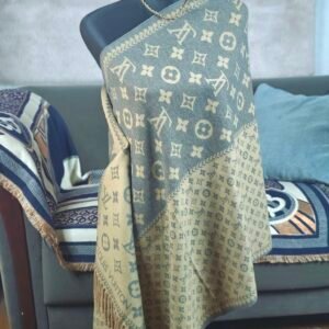 Imported designer Winter woolen thick shawl