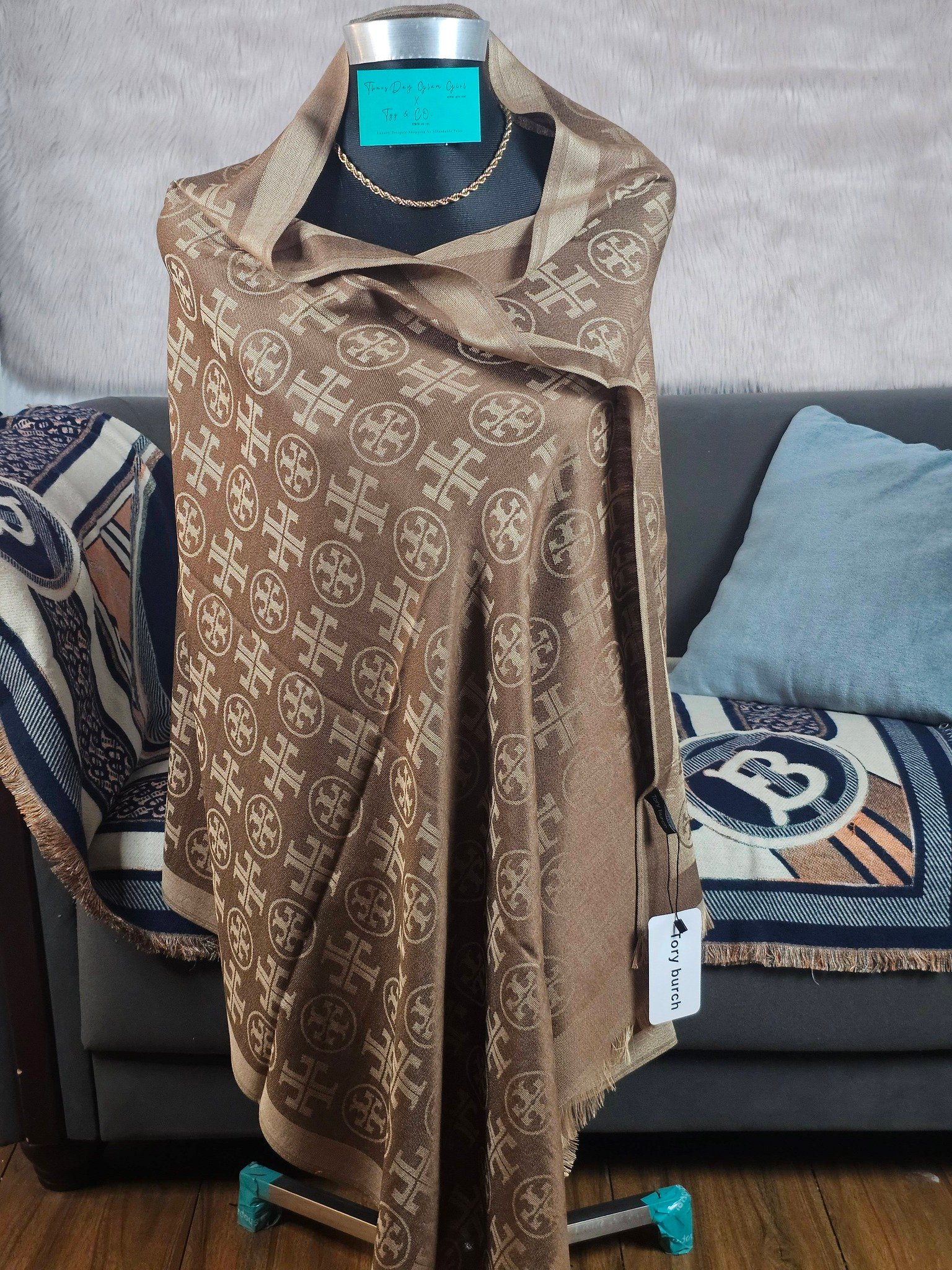 Cashmere thin summer wear for regular wear comfortable shawl. - Image 6