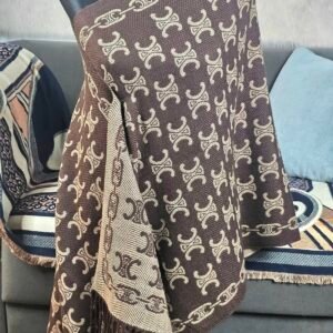 Imported designer Winter woolen thick shawl