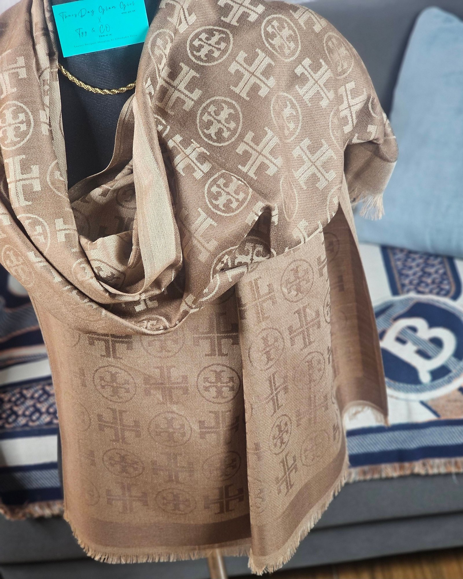 Cashmere thin summer wear for regular wear comfortable shawl. - Image 8