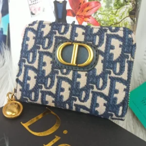 Imported branded Monogram canvas leather unisex different color inside multi slot card holder long wallet purse man woman daily use perfect for gift long term use